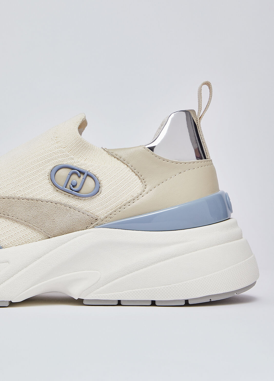 Sneakers chaussettes beige Liu Jo - large image number 5