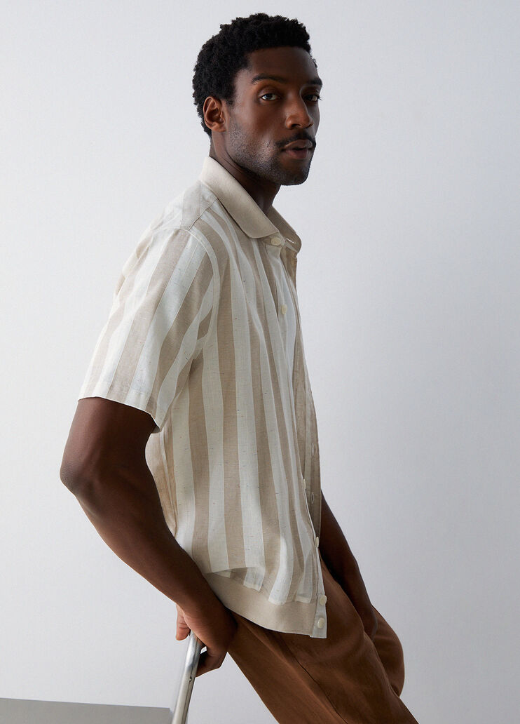 Gestreiftes Hemd Beige Liu Jo - medium