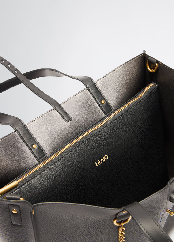 Large tote bag black Liu Jo - large image number 3 Large tote bag black Liu Jo - large image number 3