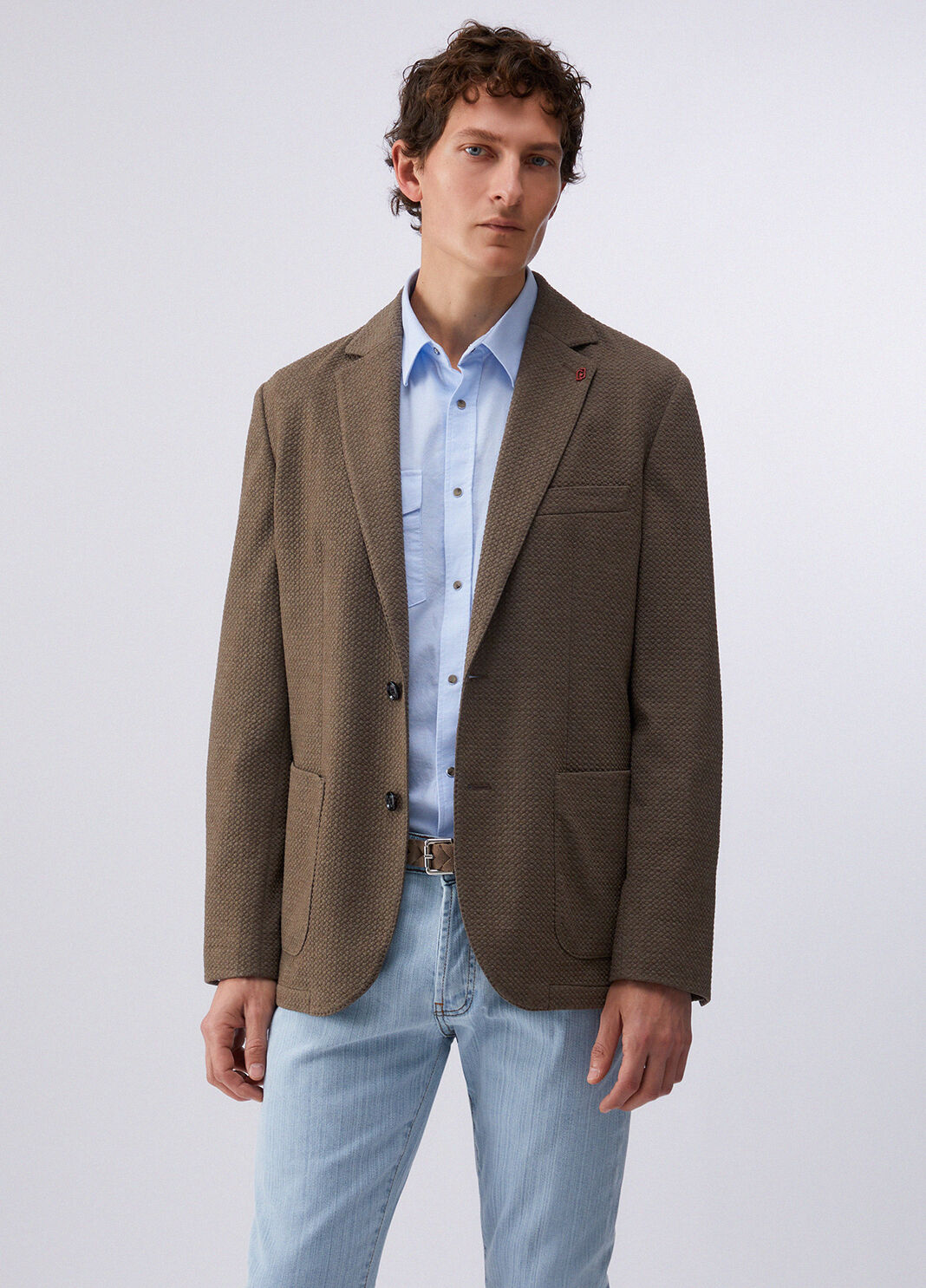 Structured jersey jacket ginger Liu Jo - large image number 0