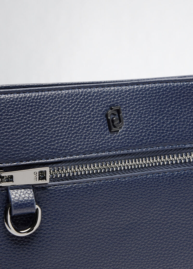 Men’s clutch bag dark blue Liu Jo - large image number 4 Men’s clutch bag dark blue Liu Jo - large image number 4