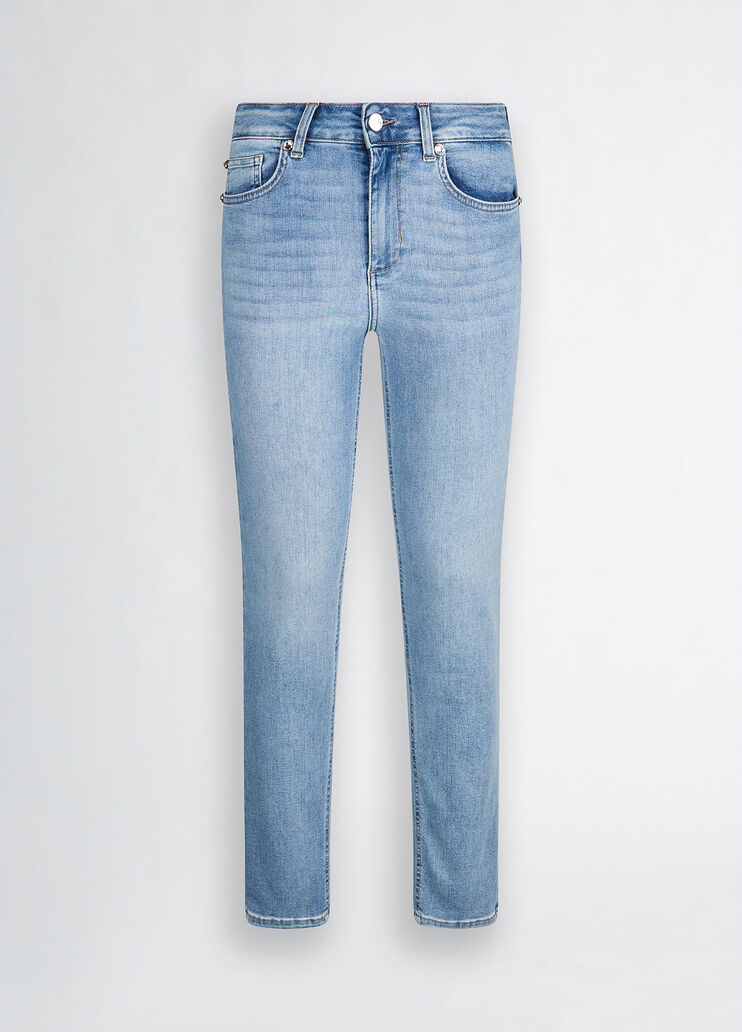 High-waisted skinny jeans Blue denim Liu Jo - large image number 6 High-waisted skinny jeans Blue denim Liu Jo - large image number 6