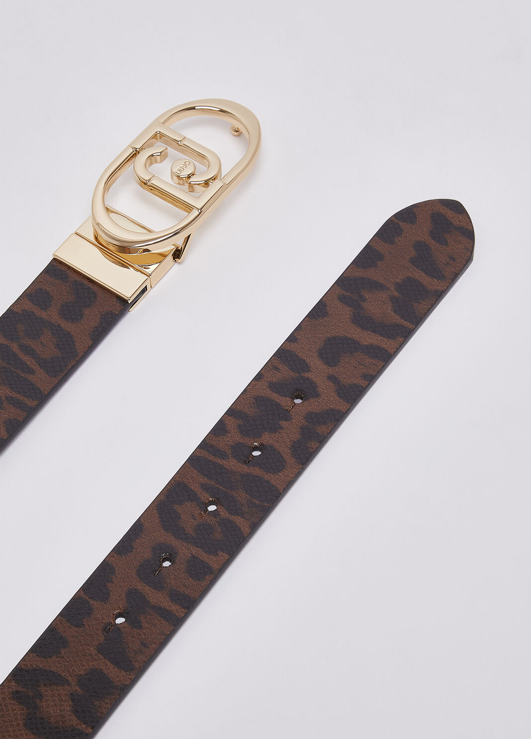 Belt animal-print reversible black animal print Liu Jo - large image number 5