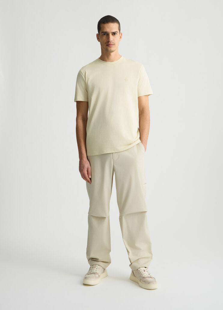 T-shirt with logo beige Liu Jo - large image number 5 T-shirt with logo beige Liu Jo - large image number 5