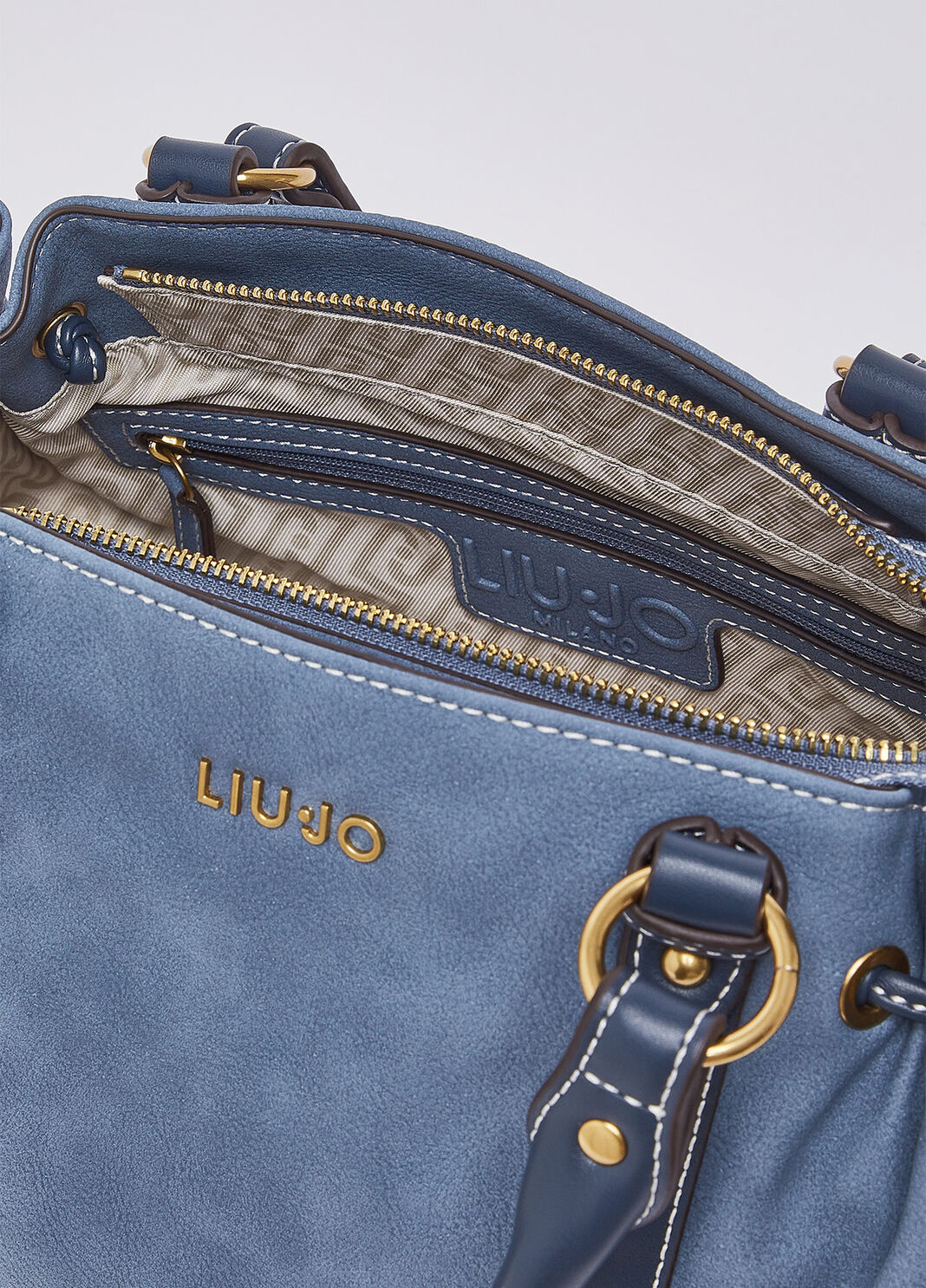 Borsa a mano piccola azzurro Liu Jo - large image number 6