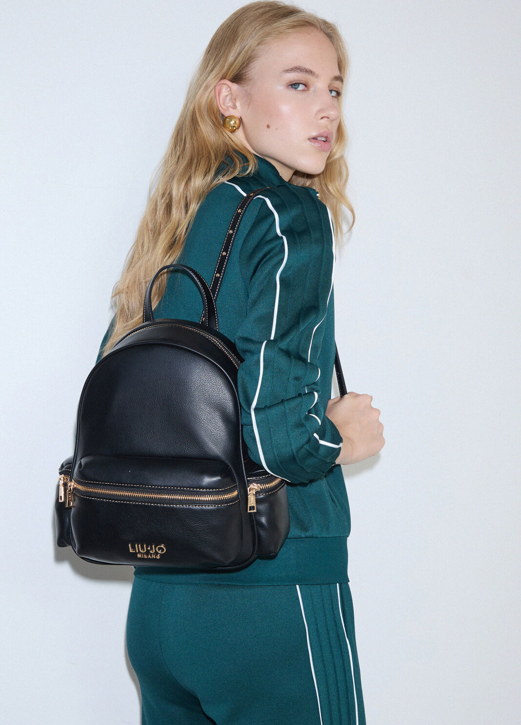 Logo Backpack black Liu Jo - large image number 0