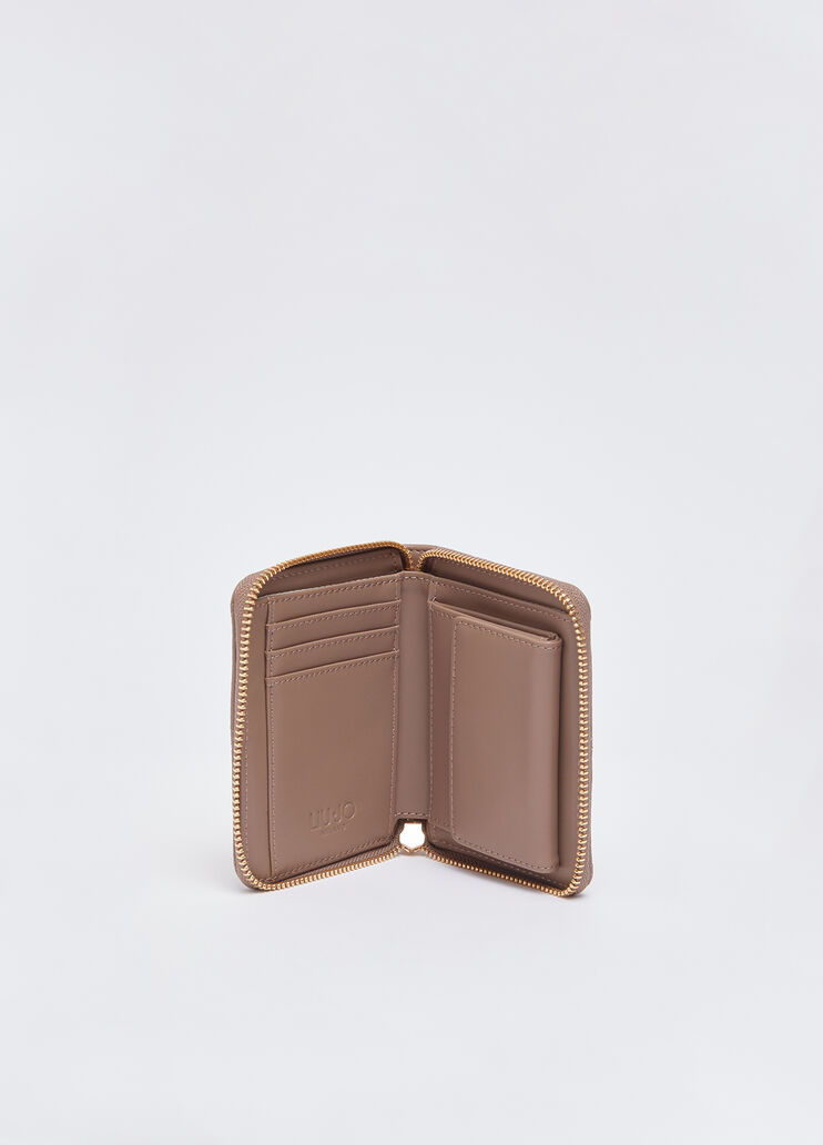 Small quilted wallet mocha Liu Jo - large image number 3