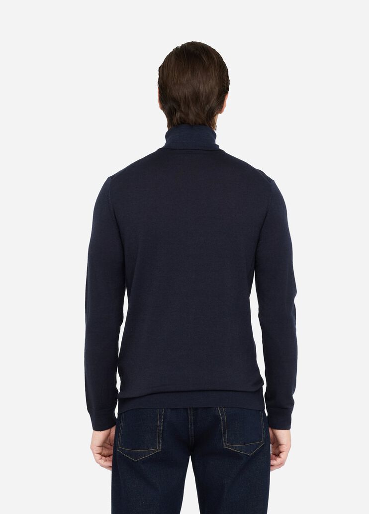 Wool polo-neck dark blue Liu Jo - large image number 1 Wool polo-neck dark blue Liu Jo - large image number 1