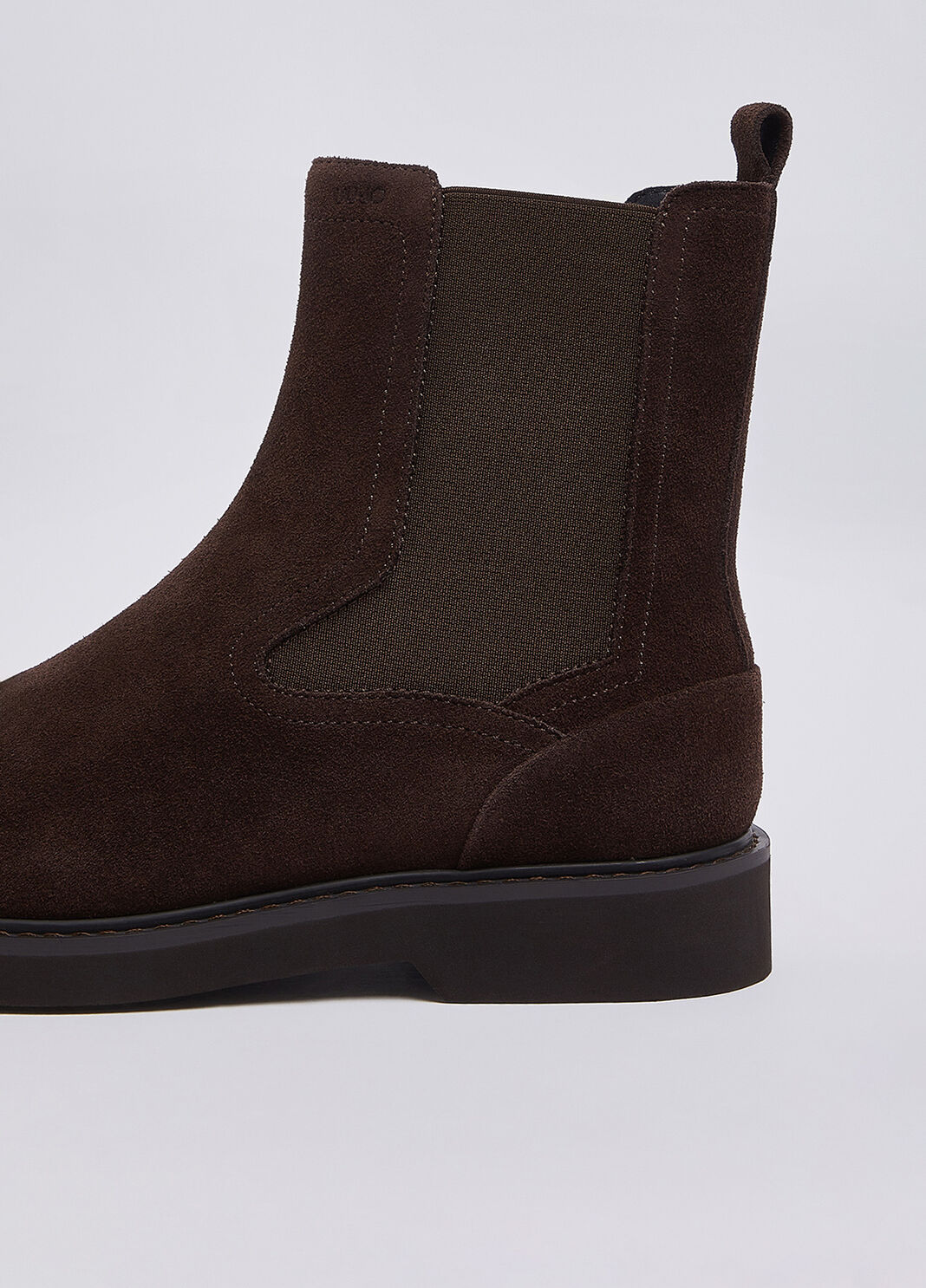 Beatles-style ankle boots in suede brown Liu Jo - large image number 5