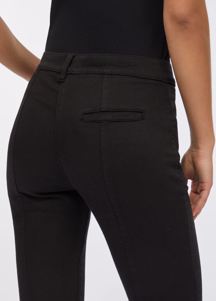 Flare-Hose aus Bull-Baumwolle Schwarz Liu Jo - large image number 3