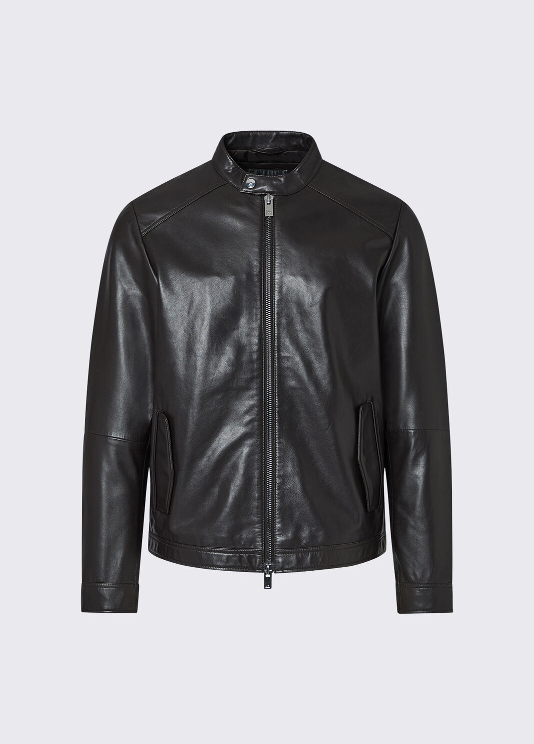 Leather Biker Jacket chocolate Liu Jo - large image number 6