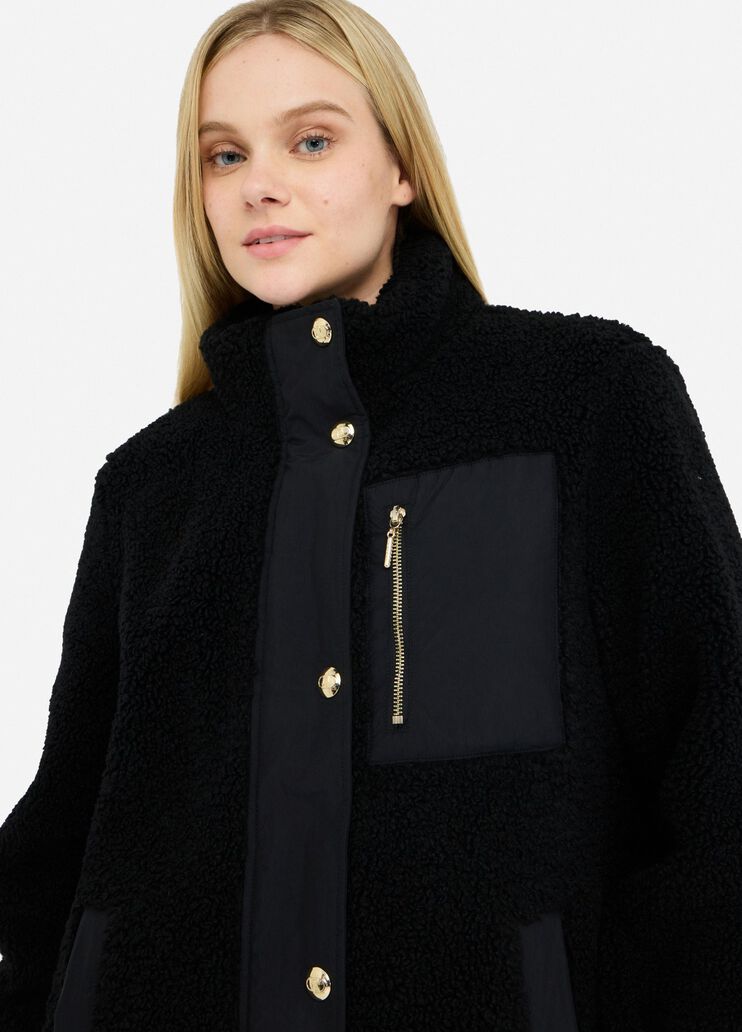 Reversible coat black Liu Jo - large image number 2 Reversible coat black Liu Jo - large image number 2