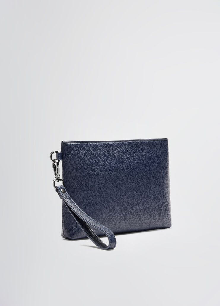 Men’s clutch bag dark blue Liu Jo - large image number 3 Men’s clutch bag dark blue Liu Jo - large image number 3