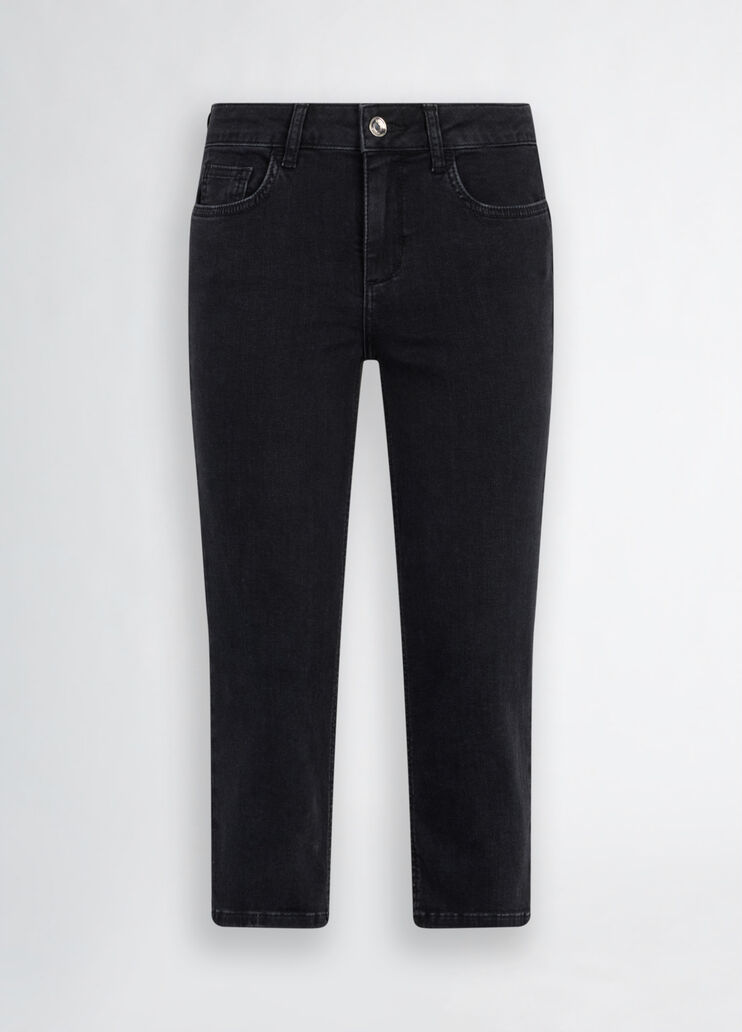 Bottom Up Capri jeans black denim Liu Jo - large image number 6 Bottom Up Capri jeans black denim Liu Jo - large image number 6