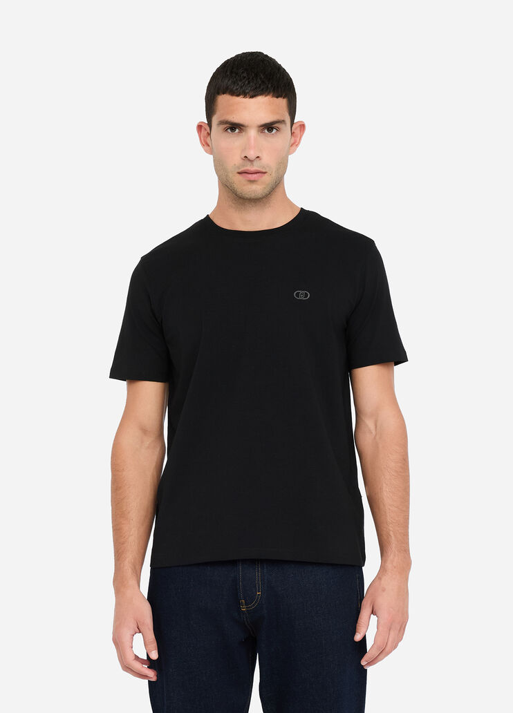 Pure cotton T-shirt black Liu Jo - medium