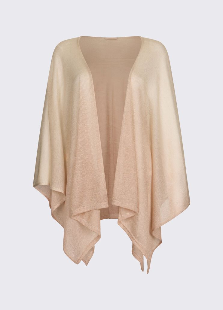 Iridescent poncho beige Liu Jo - medium