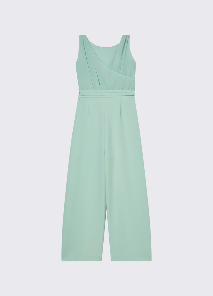 Smart jumpsuit with belt mint green Liu Jo - medium