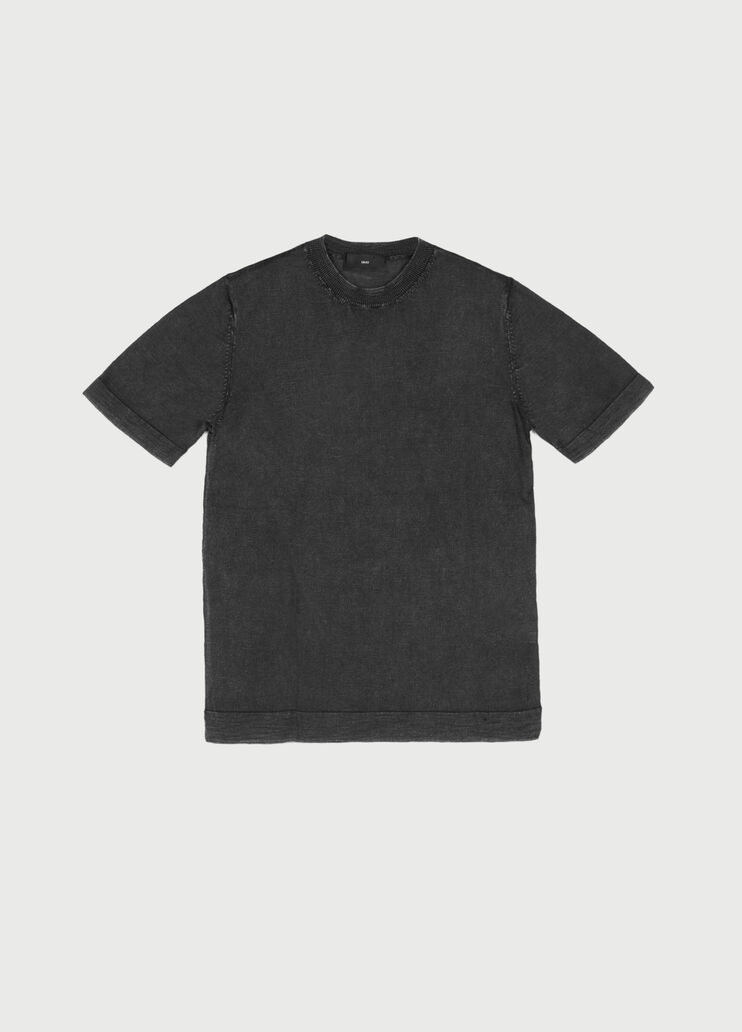 Camiseta de algodón puro con cuello redondo  Liu Jo - large image number 4 Camiseta de algodón puro con cuello redondo  Liu Jo - large image number 4