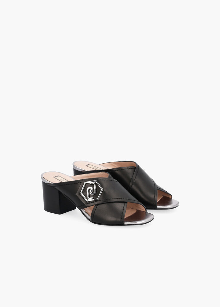 Sandals with wide heel black Liu Jo - large image number 2