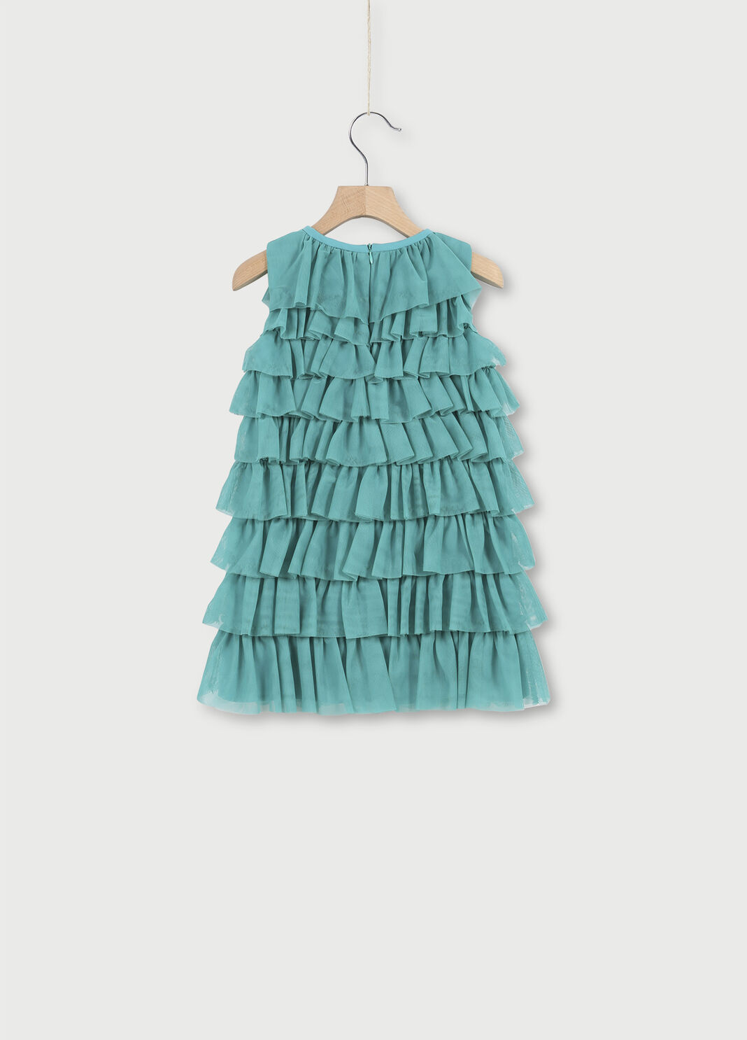 Vestito corto in tulle Verde menta Liu Jo - large image number 1