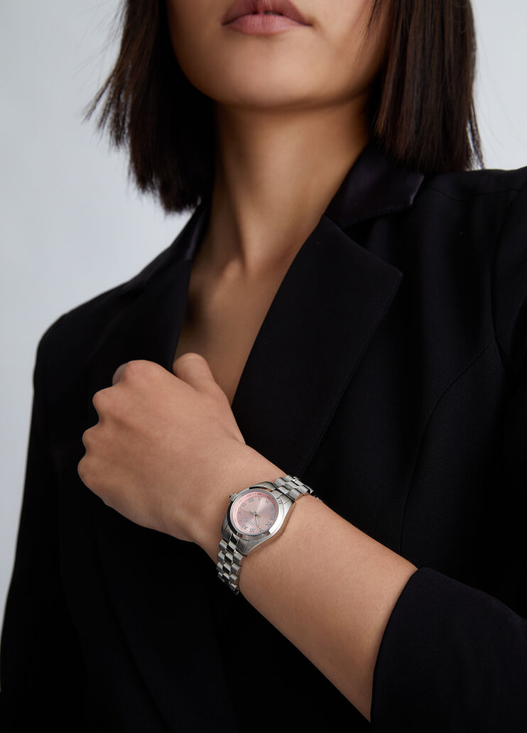 Steel watch silver/pink Liu Jo - medium Steel watch silver/pink Liu Jo - medium