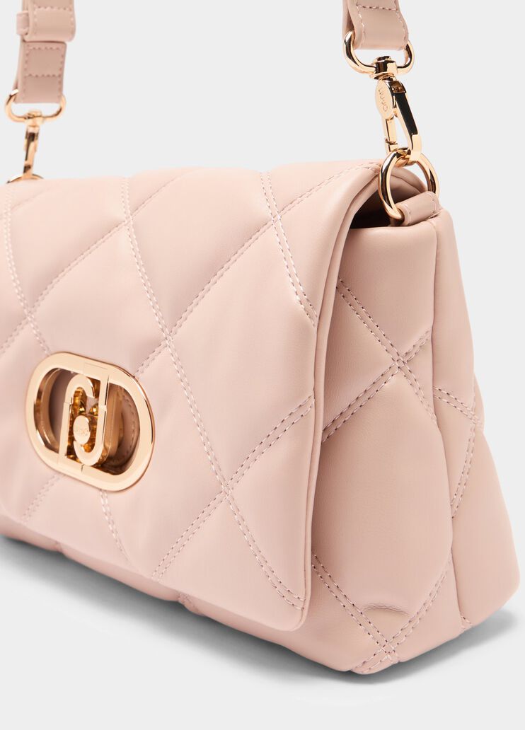 Mittelgro&szlig;e Tasche LaPuffy Matelass&eacute; Pfirsich Liu Jo - medium