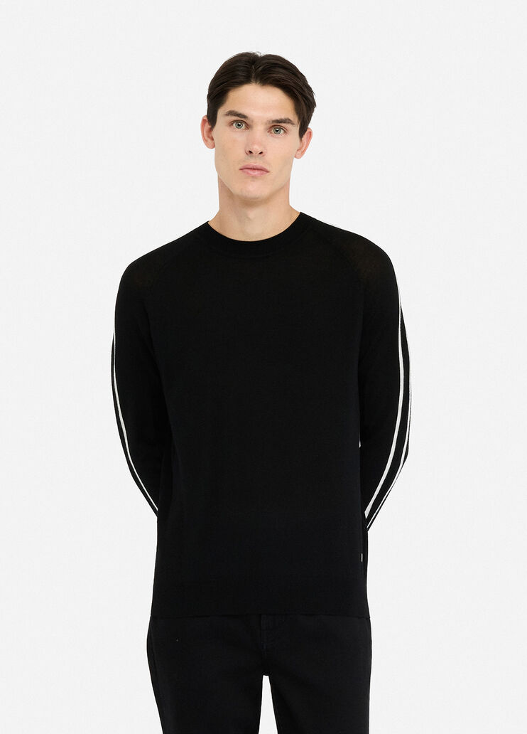 Pullover aus 100 % Wolle Schwarz Liu Jo - medium Pullover aus 100 % Wolle Schwarz Liu Jo - medium