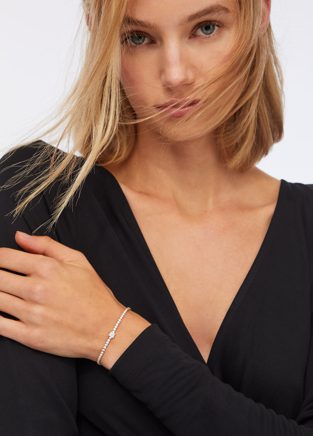 Bracelet avec pierres en verre or Liu Jo - large image number 0