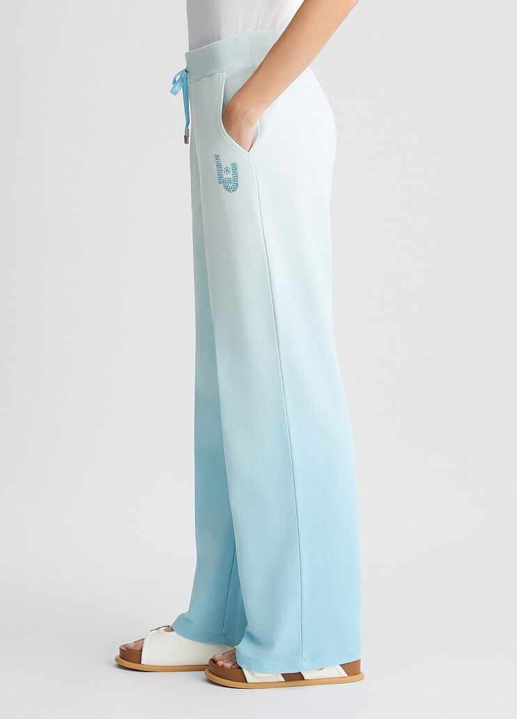 Fleece jogging bottoms light blue Liu Jo - medium Fleece jogging bottoms light blue Liu Jo - medium