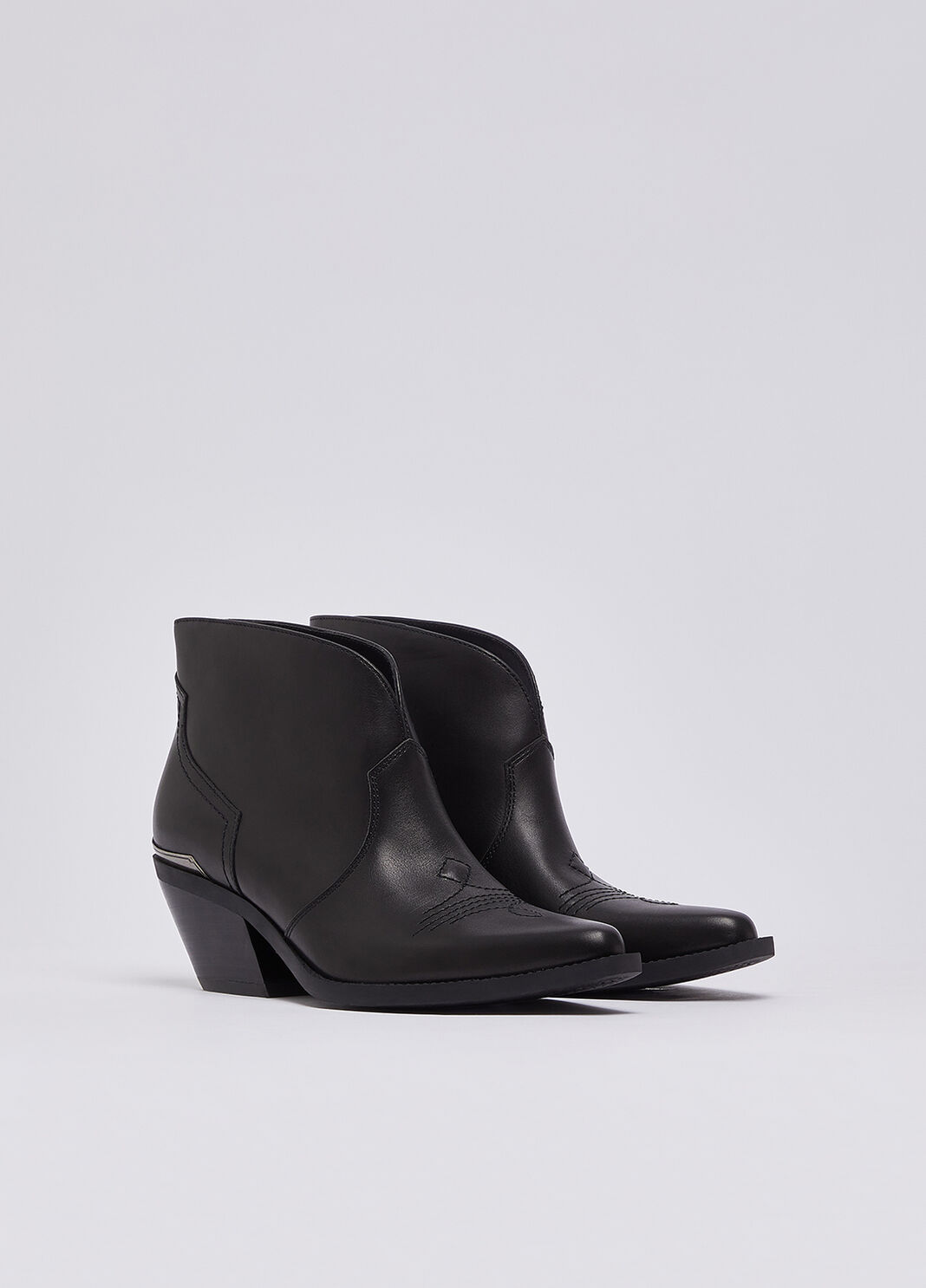 Leather Texan Boots black Liu Jo - large image number 2