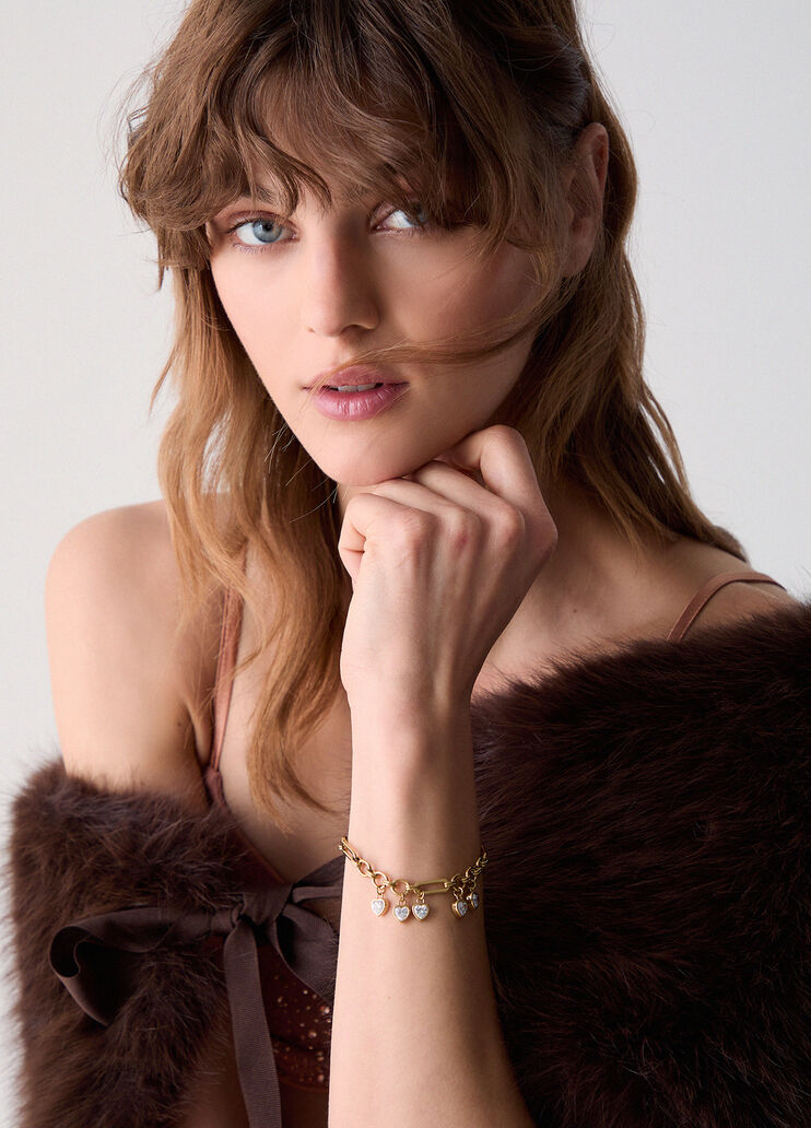 Armband a Kette gold Liu Jo - medium