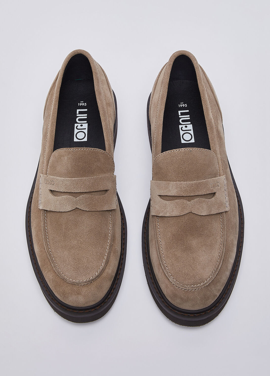 Men's suede loafers Havana beige Liu Jo - large image number 3