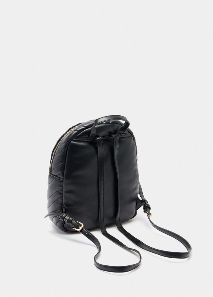 Sac à dos matelassé noir Liu Jo - large image number 2