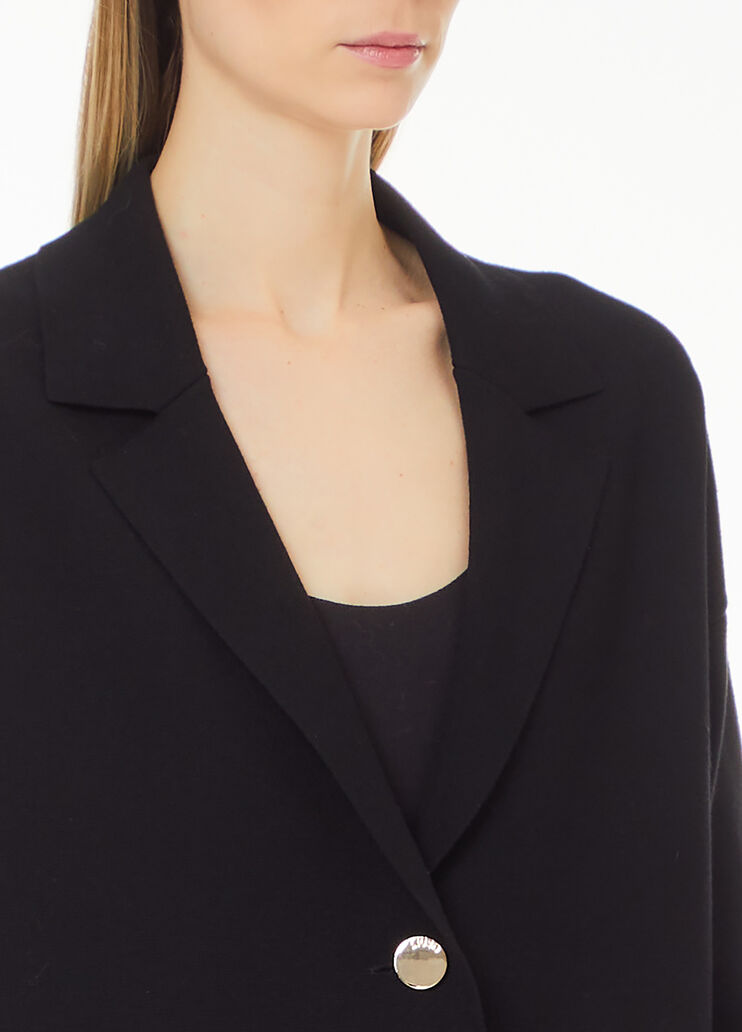 Blazer en maille noir Liu Jo - large image number 2 Blazer en maille noir Liu Jo - large image number 2