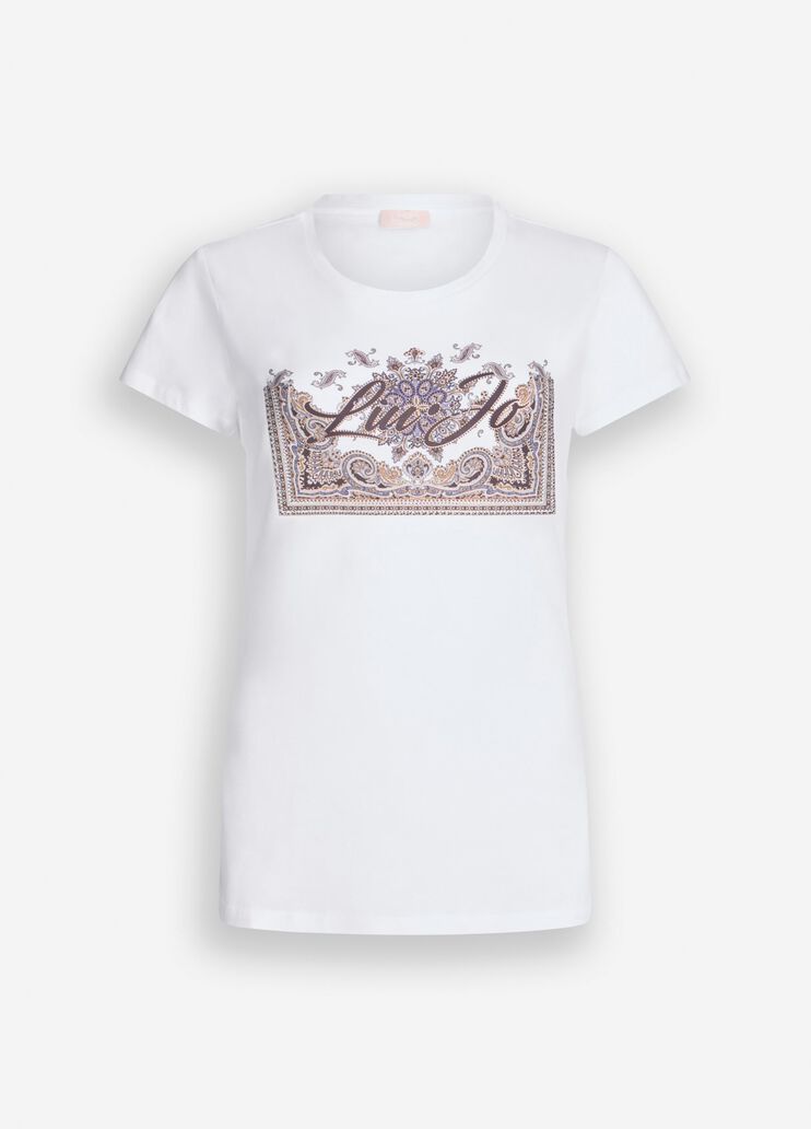T-Shirt Liu Jo Better Weiß/Print Liu Jo - large image number 6