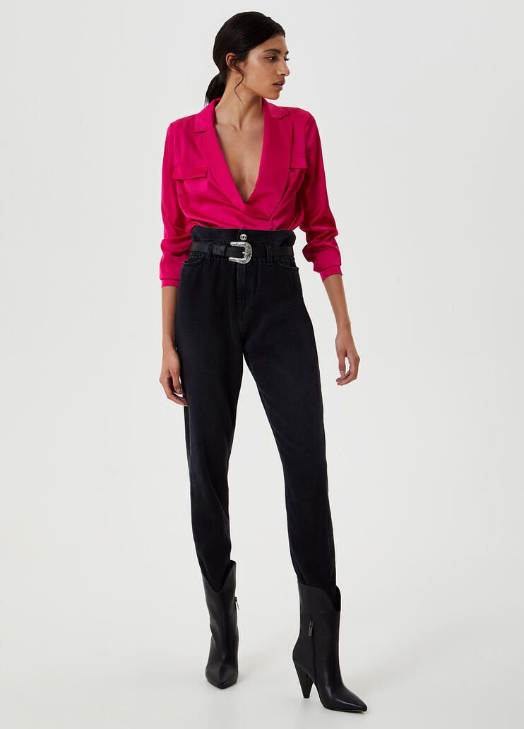 Body shirt Fuchsia Liu Jo - large image number 3 Body shirt Fuchsia Liu Jo - large image number 3