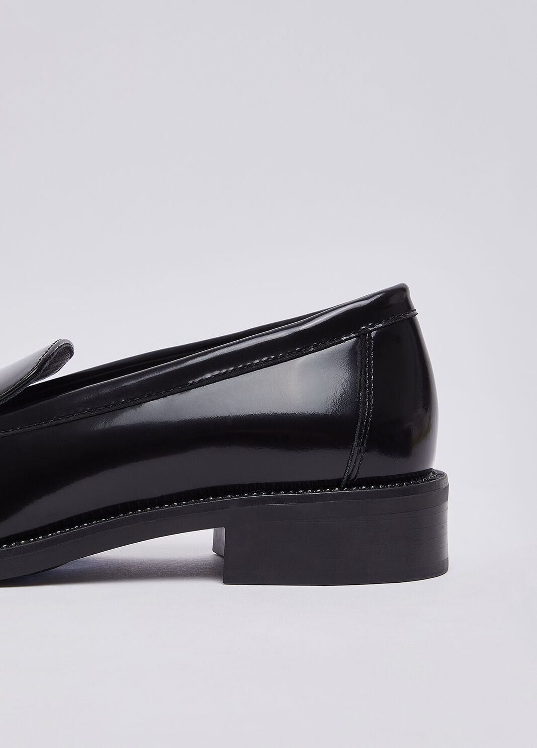 Brushed leather loafers black Liu Jo - large image number 5