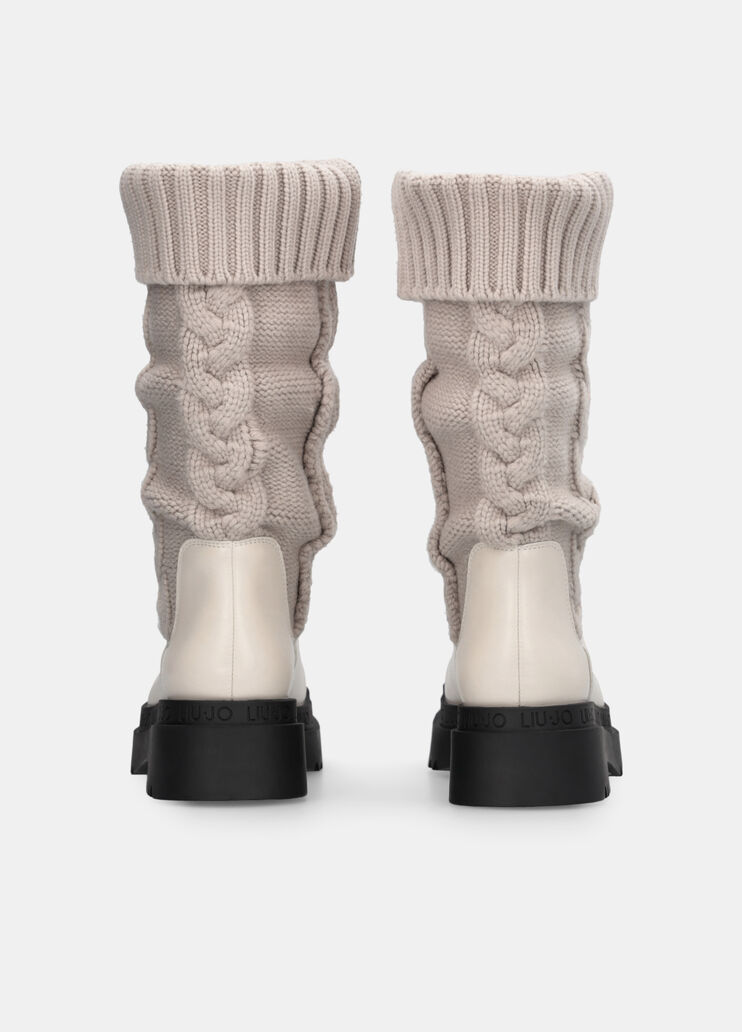 Strickstiefel milchfarben Liu Jo - large image number 7