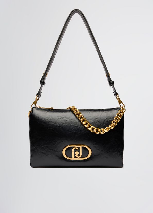 Medium LaPuffy bag black Liu Jo - medium