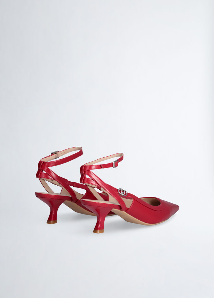 Red slingbacks with low heel red Liu Jo - large image number 3 Red slingbacks with low heel red Liu Jo - large image number 3