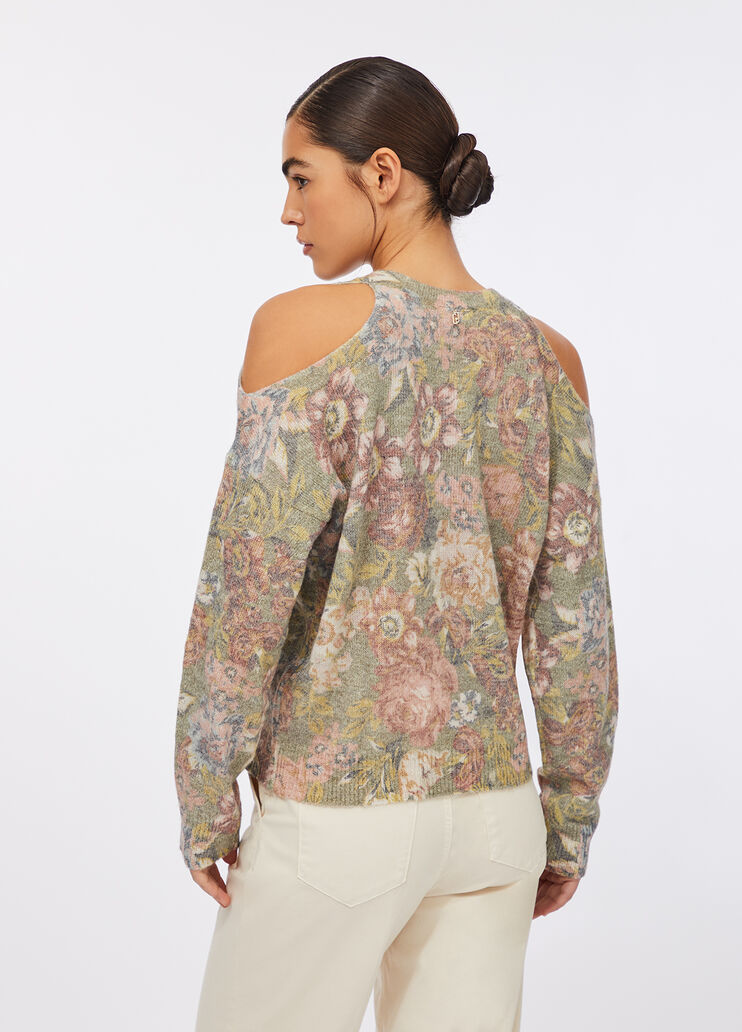 Top with cut-out sanderson print Liu Jo - large image number 1