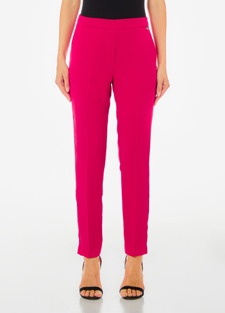 Pantalón de traje de envers satin rojo Liu Jo - medium Pantalón de traje de envers satin rojo Liu Jo - medium