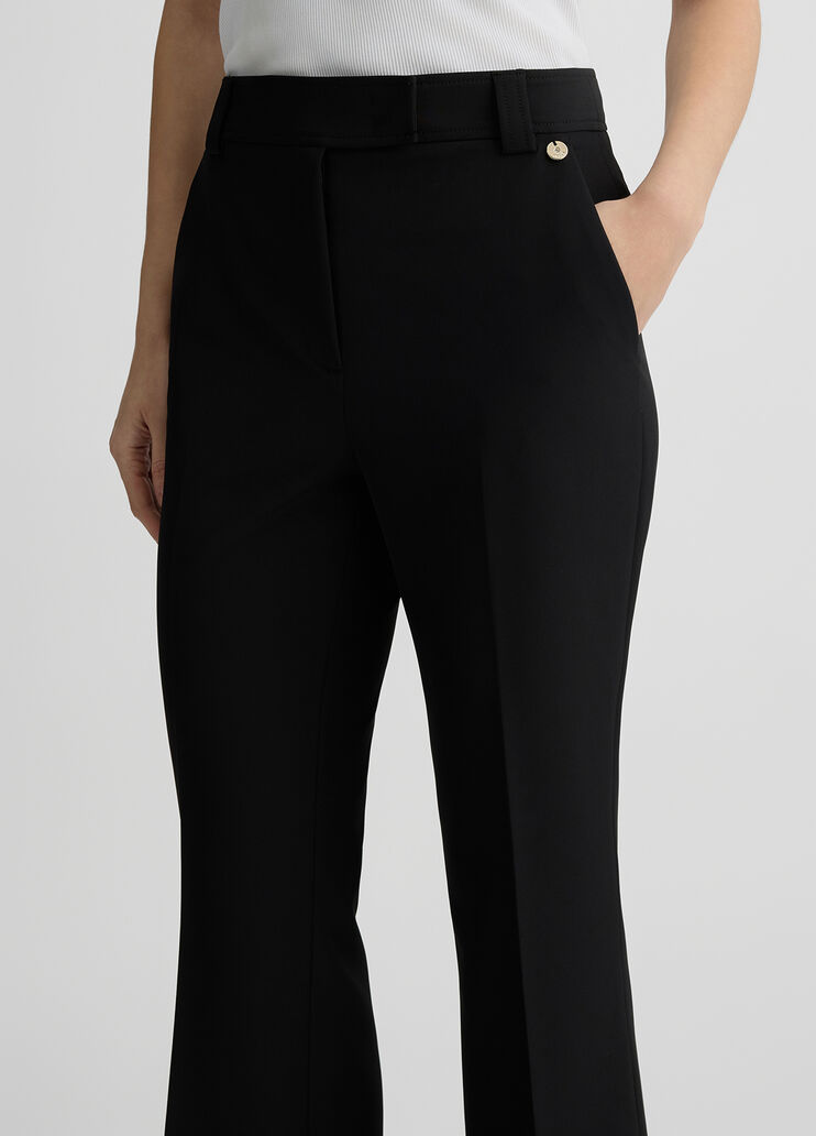 Cropped black trousers black Liu Jo - large image number 2 Cropped black trousers black Liu Jo - large image number 2