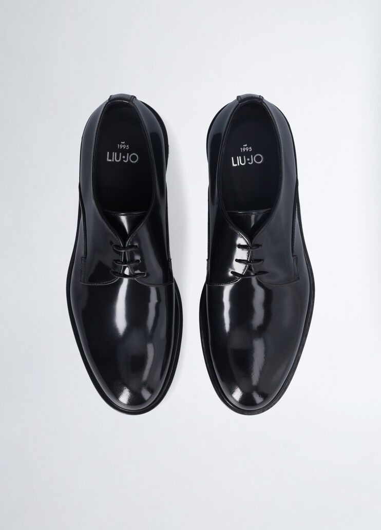 Leather lace-up shoes black Liu Jo - large image number 5 Leather lace-up shoes black Liu Jo - large image number 5