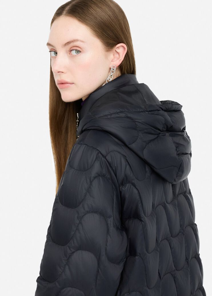 Quilted nylon short coat black Liu Jo - medium Quilted nylon short coat black Liu Jo - medium