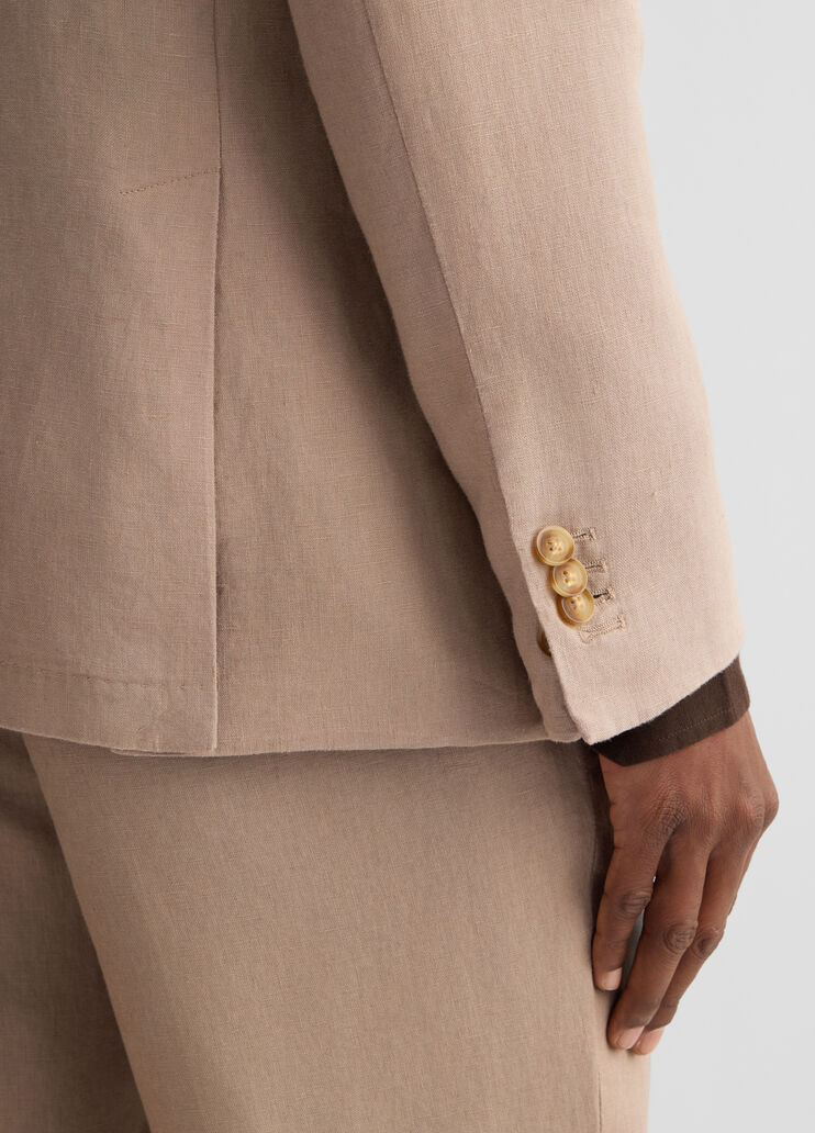 100% linen beige blazer beige Liu Jo - large image number 2 100% linen beige blazer beige Liu Jo - large image number 2