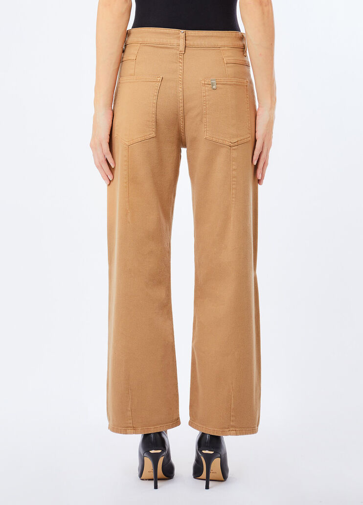 Carrot-fit high-rise trousers cumin Liu Jo - medium