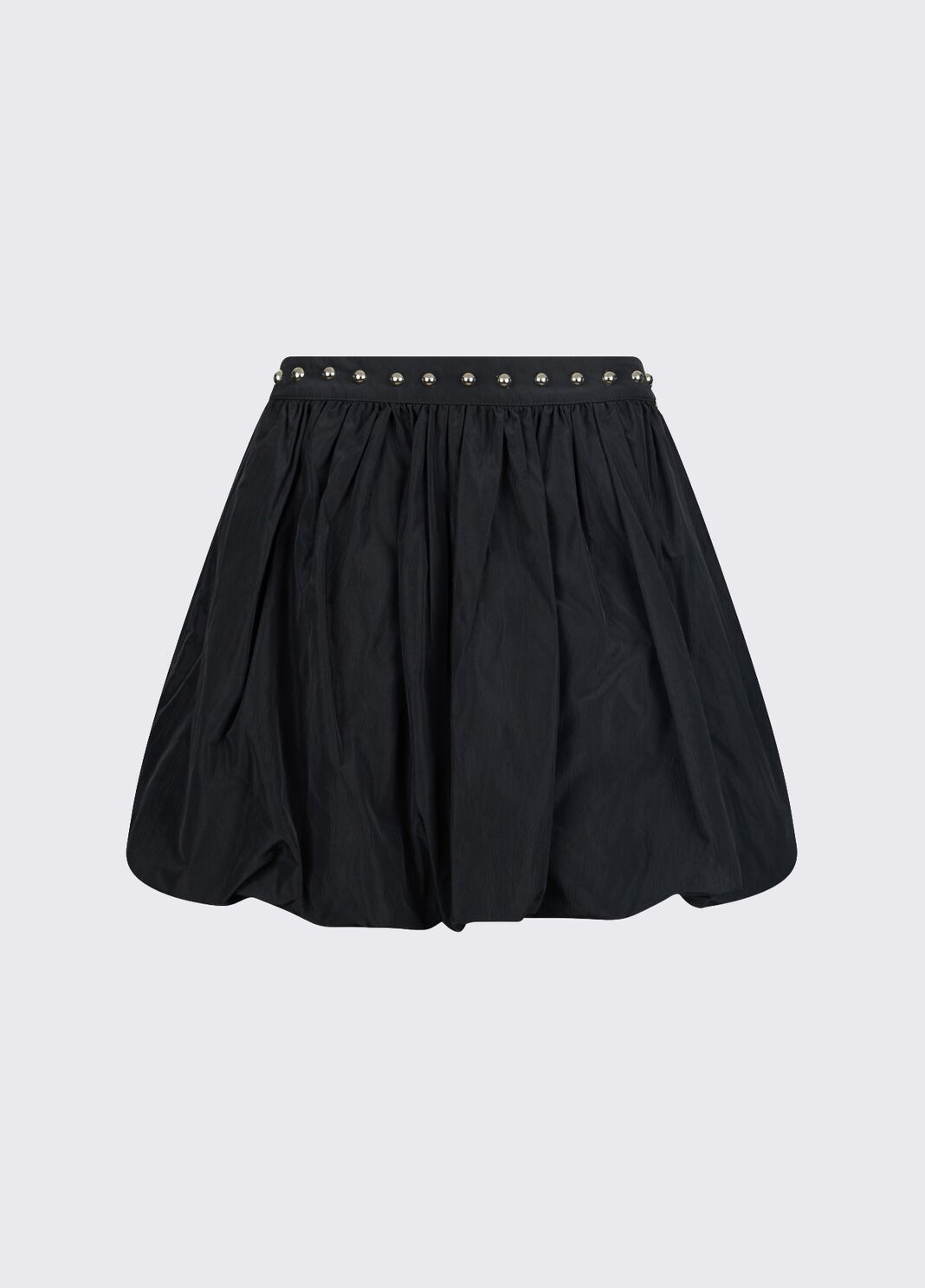 Minijupe bouffante en taffetas noir Liu Jo - large image number 6