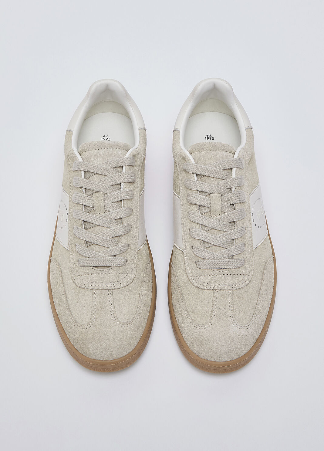 Men's suede sneakers beige Liu Jo - large image number 3