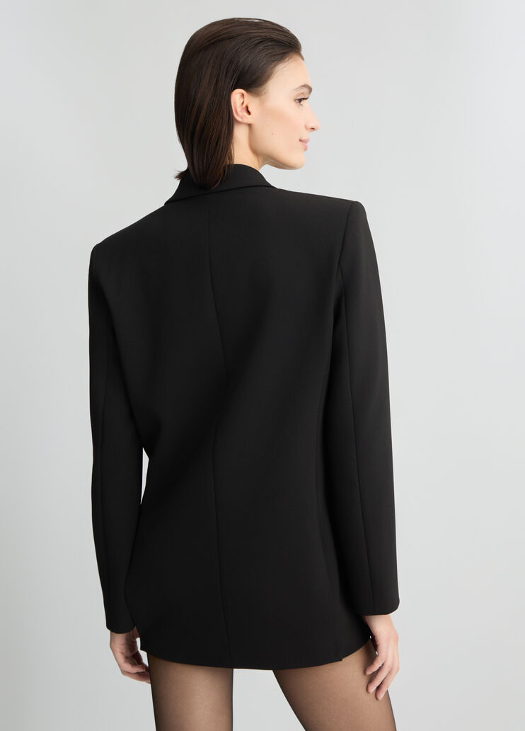 Black double-breasted jacket black Liu Jo - large image number 1 Black double-breasted jacket black Liu Jo - large image number 1